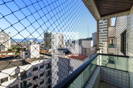 Sacada de apartamento para alugar com 4 quartos, 158m² em Canto do Forte, Praia Grande