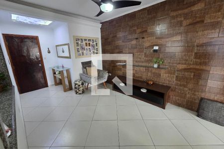 Sala de apartamento para alugar com 2 quartos, 104m² em Vila Assuncao, Praia Grande
