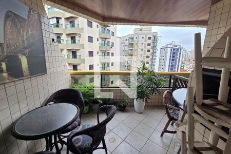 Varanda de apartamento para alugar com 2 quartos, 104m² em Vila Assuncao, Praia Grande