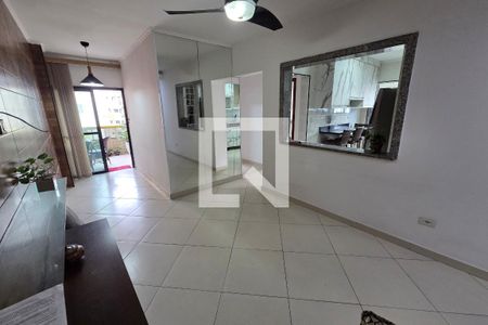 Sala de apartamento para alugar com 2 quartos, 104m² em Vila Assuncao, Praia Grande