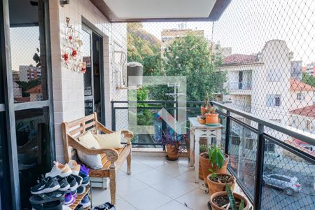 Varanda de apartamento à venda com 4 quartos, 126m² em Tijuca, Rio de Janeiro
