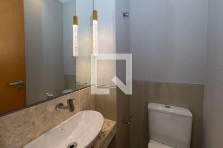Lavabo da Sala 1 de apartamento para alugar com 4 quartos, 126m² em Vila da Serra, Nova Lima