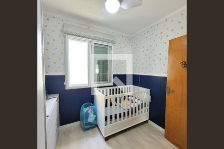 Quarto de casa de condomínio à venda com 3 quartos, 137m² em Jardim Santo Antônio, Santo André