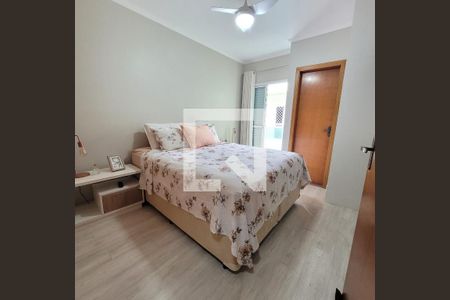 Quarto de casa de condomínio à venda com 3 quartos, 137m² em Jardim Santo Antônio, Santo André