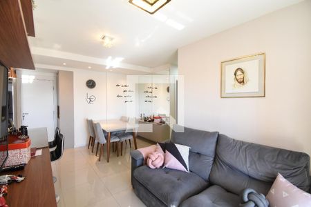 Sala e Cozinha de apartamento à venda com 2 quartos, 69m² em Boa Vista, Curitiba