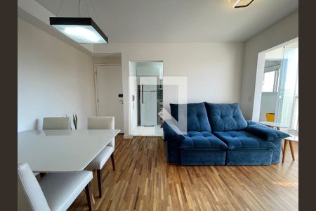 Sala de apartamento para alugar com 2 quartos, 60m² em Jardim das Vertentes, São Paulo