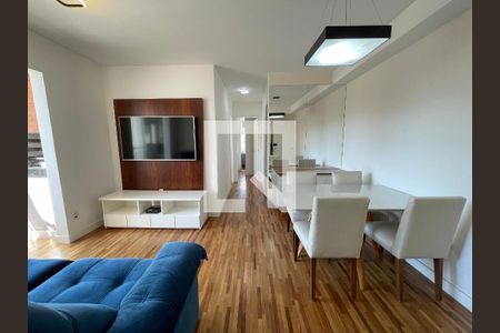 Sala de apartamento para alugar com 2 quartos, 60m² em Jardim das Vertentes, São Paulo