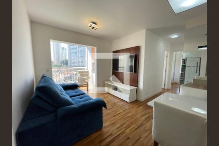 Sala de apartamento para alugar com 2 quartos, 60m² em Jardim das Vertentes, São Paulo