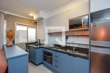 Sala/Cozinha de apartamento à venda com 2 quartos, 42m² em Socorro, São Paulo