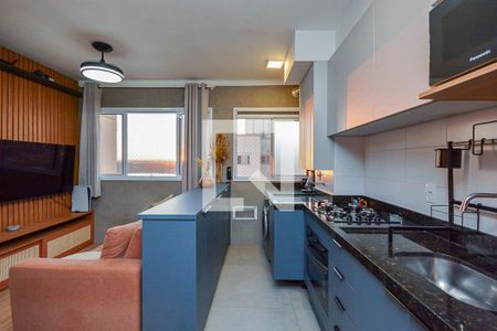 Sala/Cozinha de apartamento à venda com 2 quartos, 42m² em Socorro, São Paulo