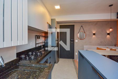 Sala/Cozinha de apartamento à venda com 2 quartos, 42m² em Socorro, São Paulo