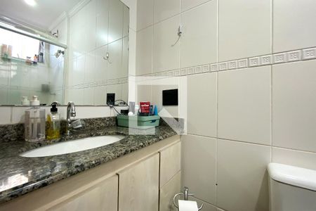 Banheiro da Suíte de apartamento à venda com 3 quartos, 72m² em Nova Suíça, Belo Horizonte