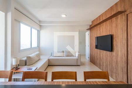 Sala de apartamento à venda com 1 quarto, 54m² em Alphaville Empresarial, Barueri