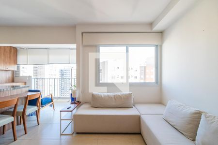 Sala de apartamento à venda com 1 quarto, 54m² em Alphaville Empresarial, Barueri