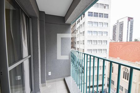 Varanda de kitnet/studio à venda com 1 quarto, 25m² em Liberdade, São Paulo