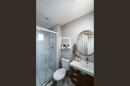Banheiro da Suíte de apartamento para alugar com 1 quarto, 30m² em Brás, São Paulo
