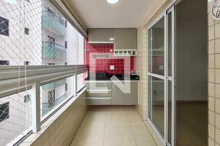 Sacada  de apartamento para alugar com 2 quartos, 74m² em Aviação, Praia Grande
