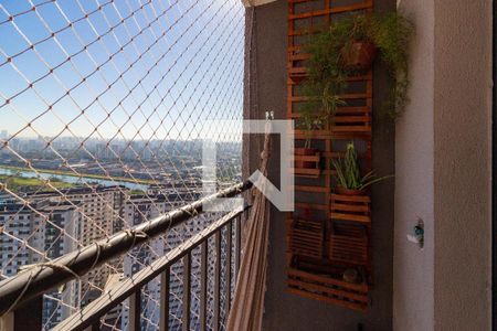 Varanda da Sala de apartamento à venda com 2 quartos, 40m² em Socorro, São Paulo