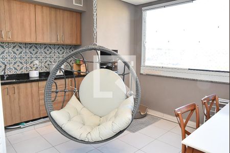 Sala varanda e churrasqueira de apartamento à venda com 3 quartos, 101m² em Horto Florestal, Jundiaí