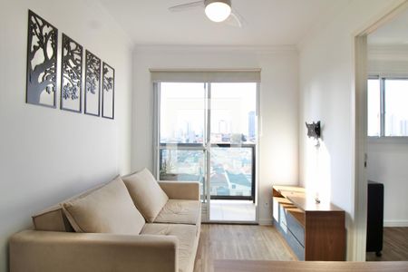 Sala de apartamento para alugar com 2 quartos, 34m² em Água Rasa, São Paulo