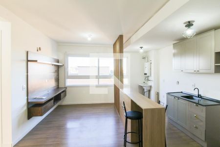 Sala/Cozinha de apartamento para alugar com 2 quartos, 54m² em Centro, Canoas