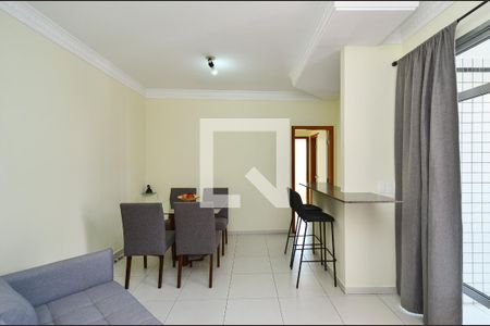 Sala Ambientes de apartamento à venda com 2 quartos, 54m² em Carmo, Belo Horizonte