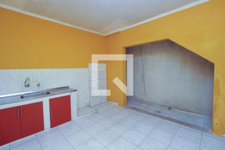 Cozinha de casa para alugar com 1 quarto, 72m² em Parque João Ramalho, Santo André