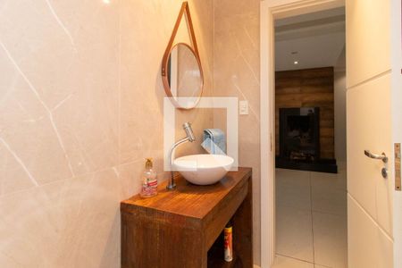 Lavabo de casa de condomínio à venda com 4 quartos, 200m² em Aberta dos Morros, Porto Alegre