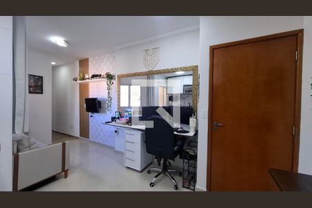 Sala de apartamento à venda com 2 quartos, 78m² em Vila Marina, Santo André