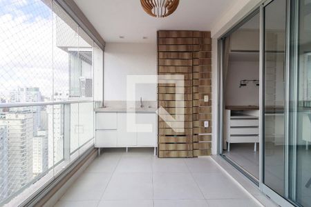 Studio - Varanda de kitnet/studio à venda com 0 quarto, 38m² em Brooklin, São Paulo