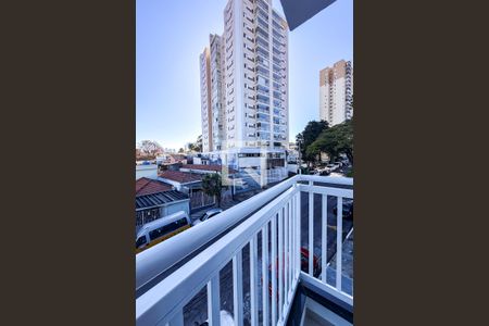 Varanda da Sala de apartamento à venda com 2 quartos, 54m² em Vila Canero, São Paulo