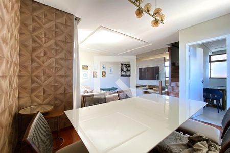 Sala de Jantar de apartamento para alugar com 3 quartos, 115m² em Carmo, Belo Horizonte