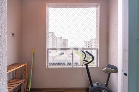 Varanda da Sala de apartamento para alugar com 2 quartos, 52m² em Utinga, Santo André