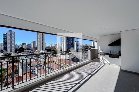 Varanda de apartamento para alugar com 3 quartos, 119m² em Vila Zilda, São Paulo