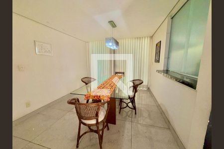 Sala de jantar de apartamento à venda com 4 quartos, 180m² em Pampulha, Belo Horizonte