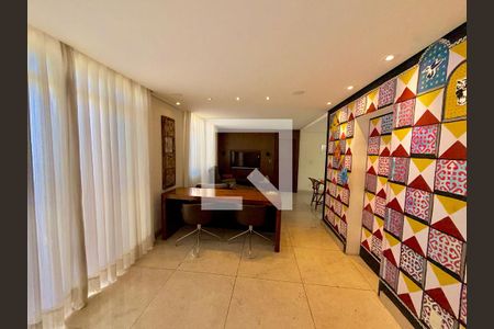 Sala de apartamento à venda com 4 quartos, 180m² em Pampulha, Belo Horizonte