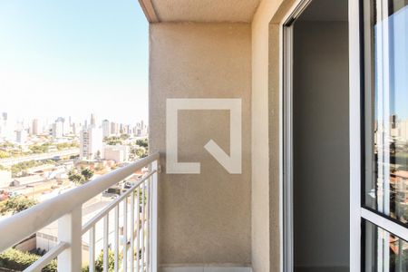 Varanda  de apartamento para alugar com 1 quarto, 27m² em Guaiauna, São Paulo