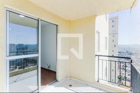 Varanda da Sala de apartamento para alugar com 3 quartos, 76m² em Picanço, Guarulhos