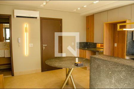 Sala de apartamento para alugar com 2 quartos, 70m² em Setor Marista, Goiânia