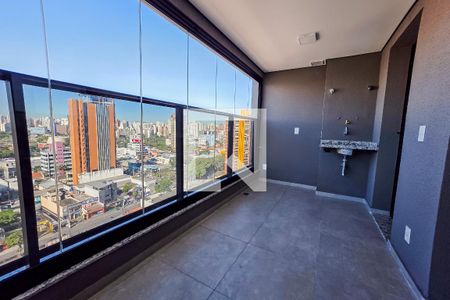Varanda de apartamento à venda com 2 quartos, 59m² em Jardim, Santo André