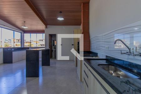 Sala/Cozinha de casa para alugar com 1 quarto, 70m² em Parque Santa Rita de Cassia, Cotia