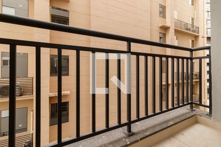 Varanda da Sala de apartamento para alugar com 1 quarto, 28m² em Vila Gustavo, São Paulo