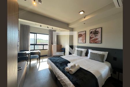 Sala/Quarto de apartamento à venda com 1 quarto, 25m² em Melville Empresarial Ii, Barueri