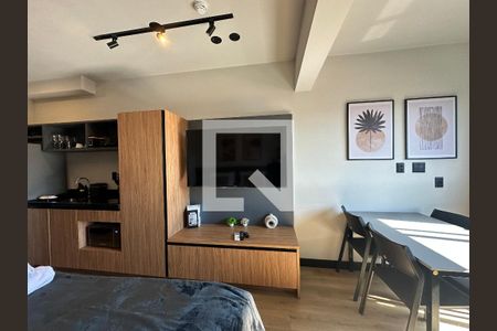 Sala/Quarto de apartamento à venda com 1 quarto, 25m² em Melville Empresarial Ii, Barueri