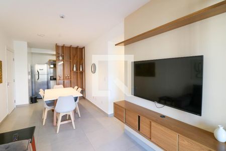 Sala de apartamento para alugar com 3 quartos, 73m² em Chácara Santo Antônio, São Paulo