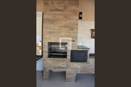 churrasqueira e área de lazer piso superior da cobertura de apartamento para alugar com 3 quartos, 152m² em Vila Rami, Jundiaí