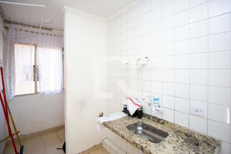 Cozinha de apartamento à venda com 2 quartos, 47m² em Campanário, Diadema