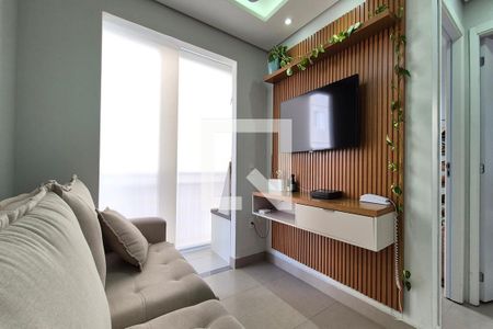 Sala de apartamento à venda com 2 quartos, 43m² em Jardim Garcia, Campinas