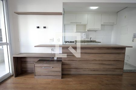 Sala de apartamento para alugar com 2 quartos, 57m² em Vila Homero Thon, Santo André