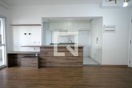 Sala de apartamento para alugar com 2 quartos, 57m² em Vila Homero Thon, Santo André